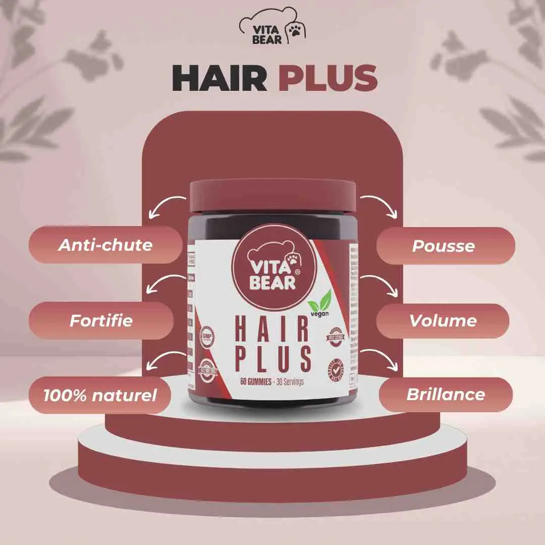 Hair plus - Pousse et Chute de cheveux EXPRESS Vita Bear