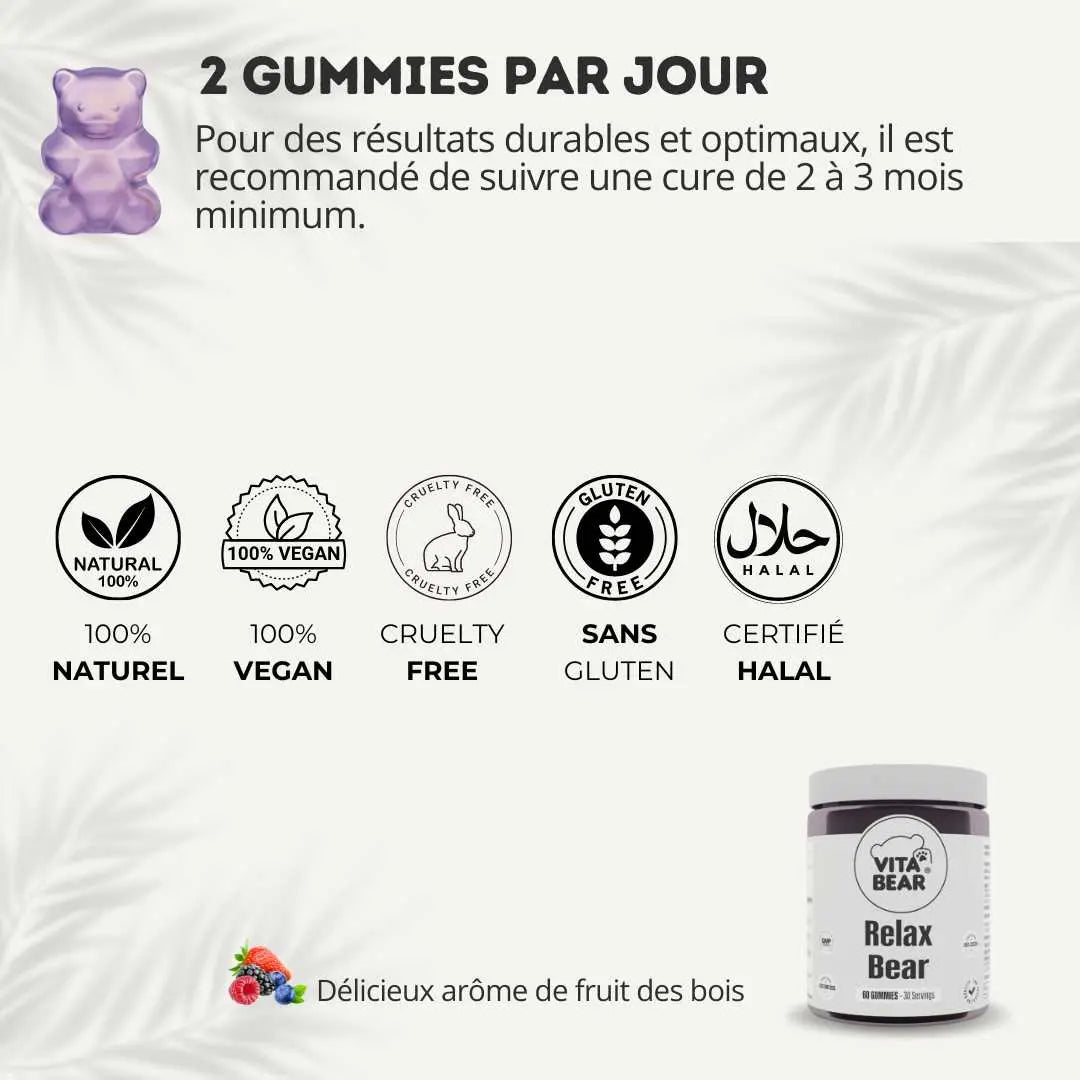 Relax Bear - Anti-stress & Humeur Vita Bear