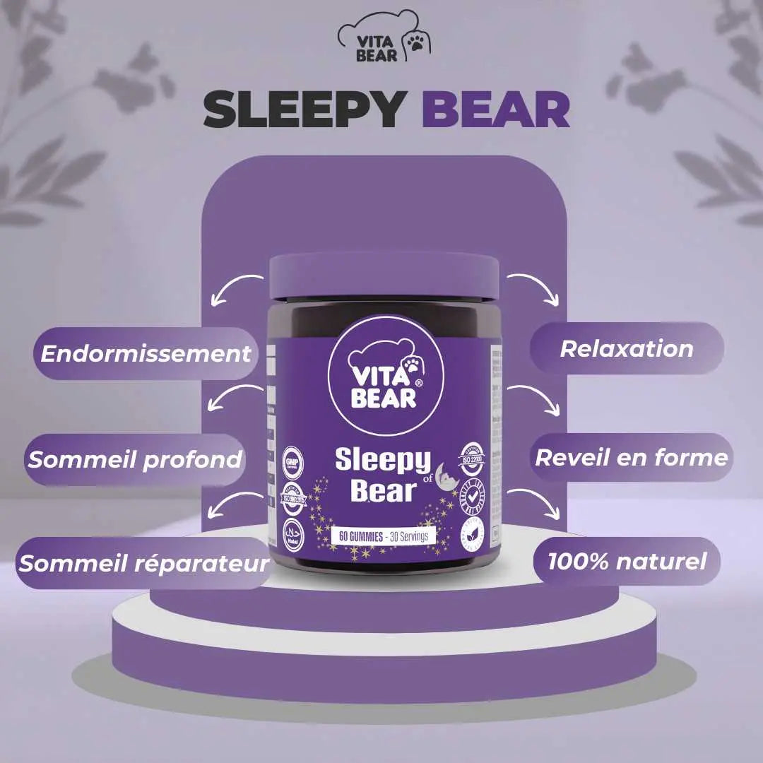 Sleepy Bear - Sommeil profond & réparateur Vita Bear