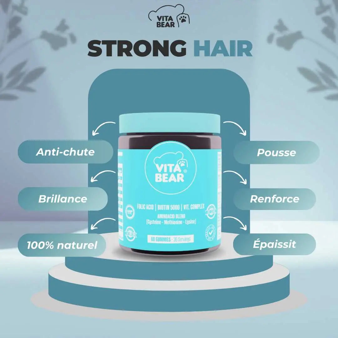 Strong Hair - Pousse et cheveux plus forts Vita Bear